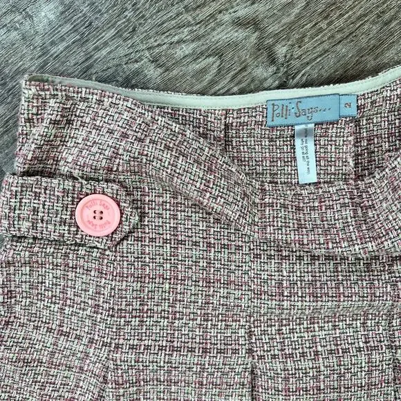 Polli Says Pleated Mini Skirt Y2K Style - Picture 3 of 5